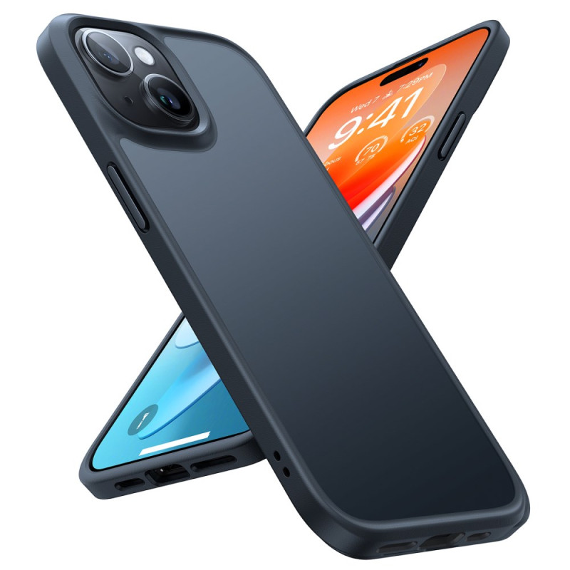 Funda de diseño premium para iPhone 15 con botones intercambiables