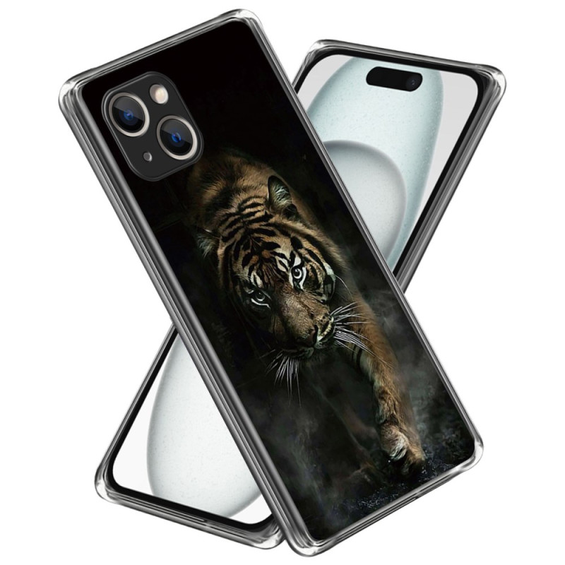 Funda iPhone 15 Tigre