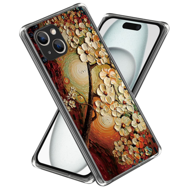 Funda iPhone 15 Motivo floral