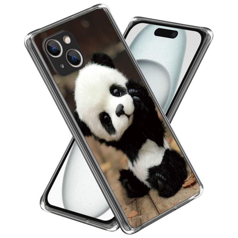 Funda fina y elegante para iPhone 15 - Diseño panda