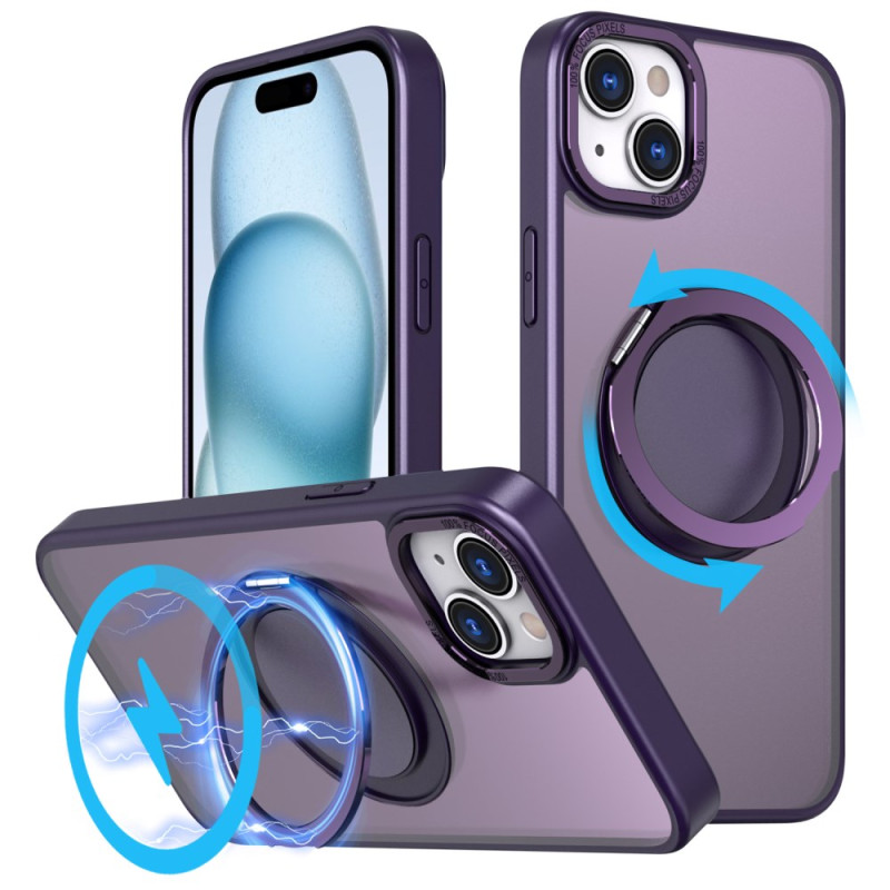 Funda para teléfono 15 Plus MagSafe Bordes de silicona de colores