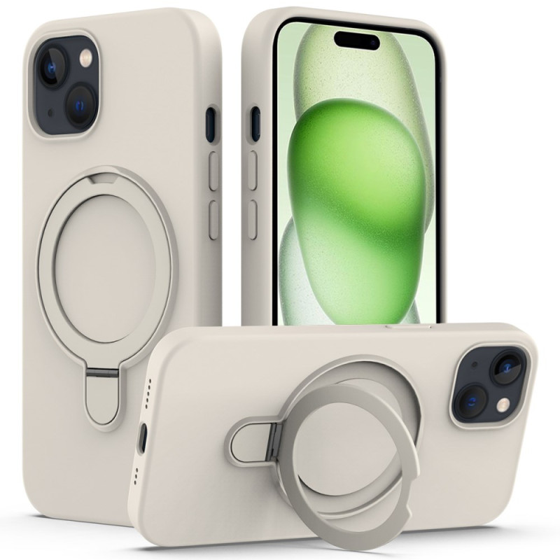 Funda iPhone 15 Plus Soporte Anillo MagSafe Classic