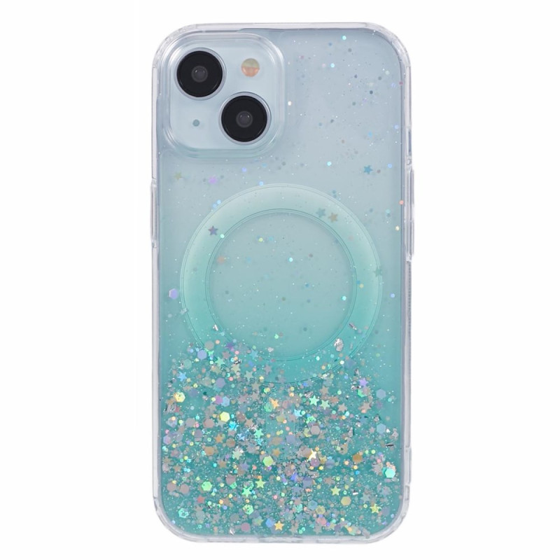 Funda iPhone 15 Plus MagSafe Design Glitter