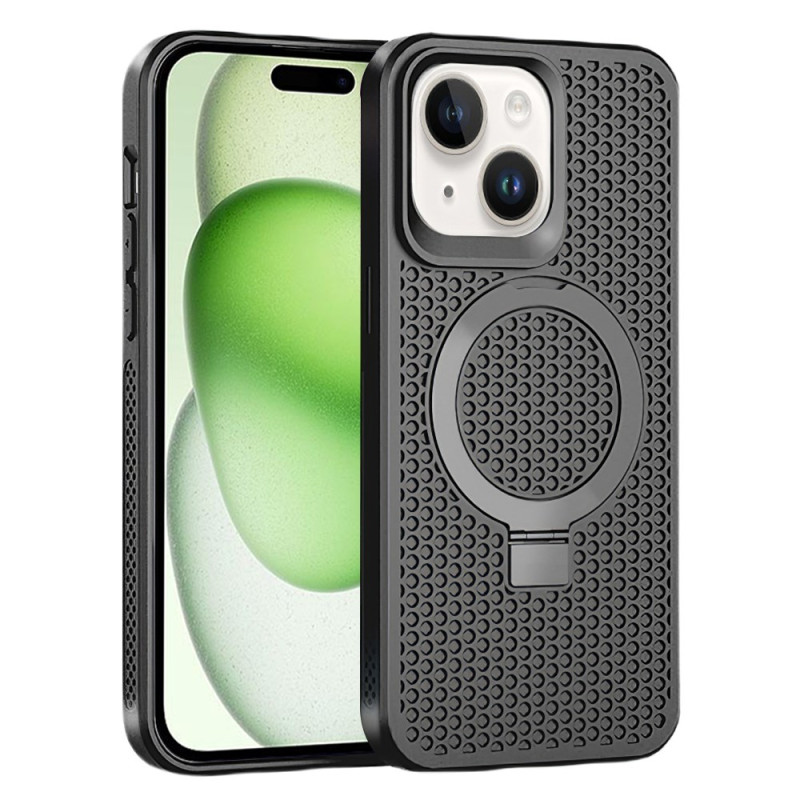 Funda MagSafe para iPhone 15 Plus con soporte y disipación térmica