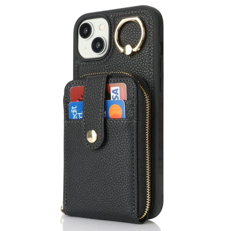 Funda iPhone 15 Plus / 14 Plus Bolsillo con cremallera