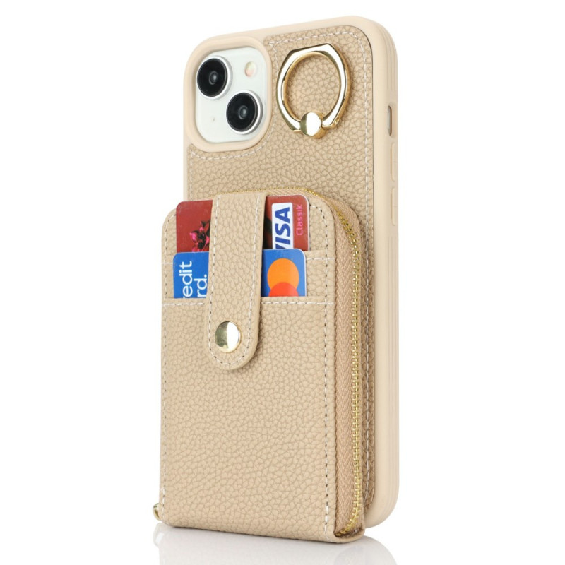 Funda iPhone 15 Plus / 14 Plus Bolsillo con cremallera