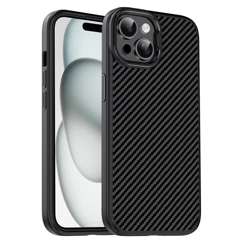Funda de fibra de carbono IPAKY para iPhone 15 Plus