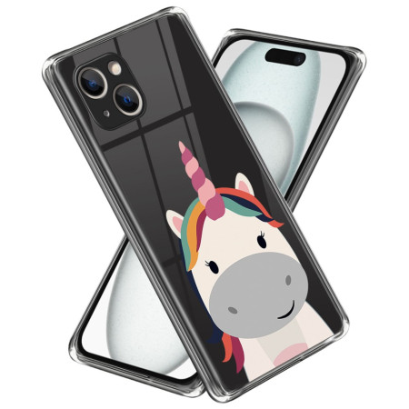 Funda Unicornio iPhone 15 Plus