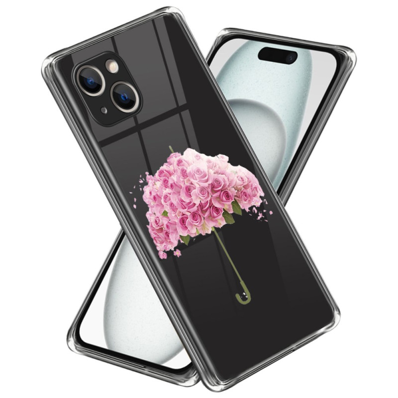 Funda Floral Paraguas iPhone 15 Plus