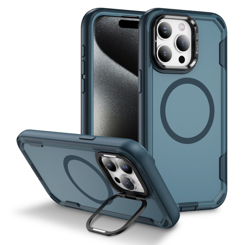 Funda de triple protección MagSafe con soporte para iPhone 15 Pro