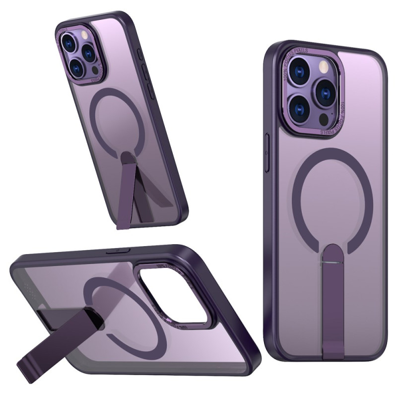 iPhone 15 Pro Funda
 MagSafe Frosted con Kickstand