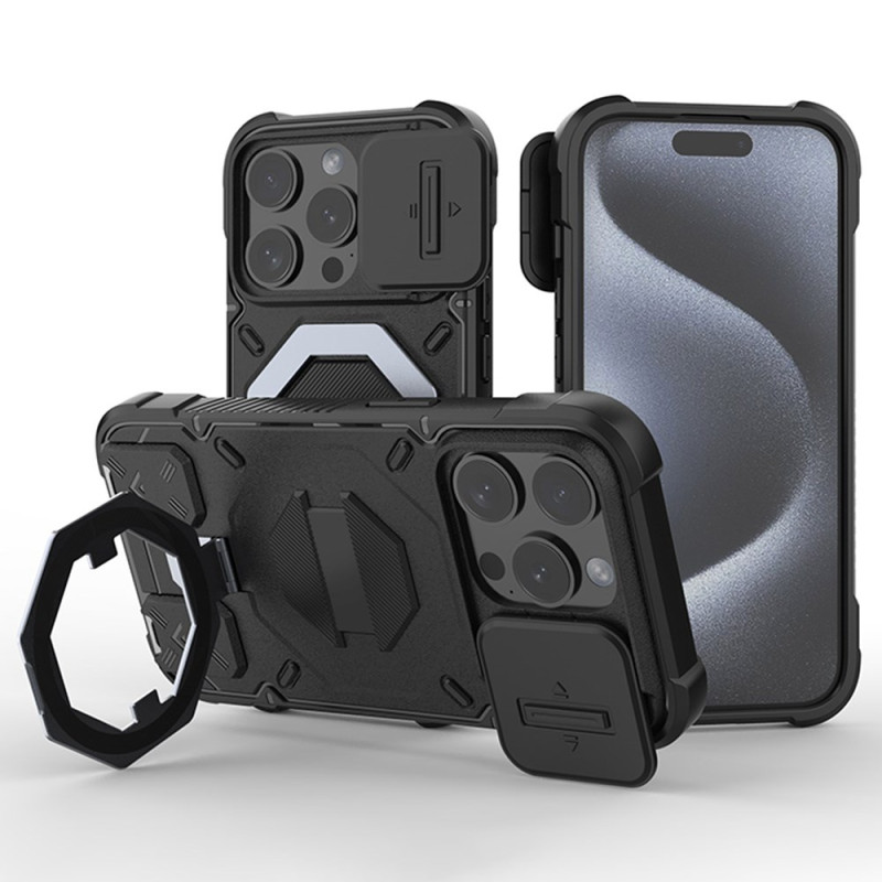 Funda MagSafe para iPhone 15 Pro Protección completa con cordón de seguridad