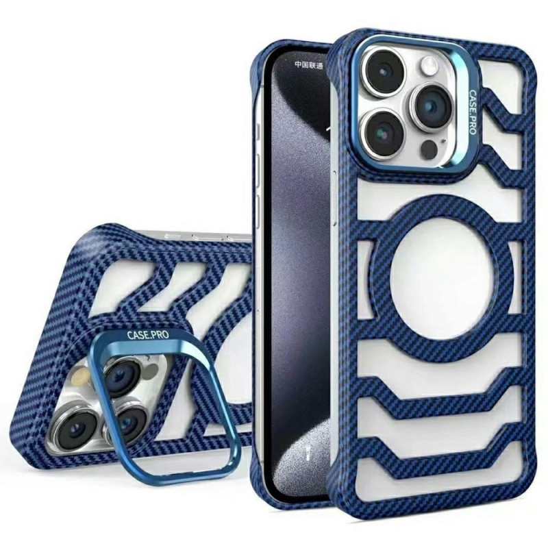Funda MagSafe sin marco con soporte para iPhone 15 Pro