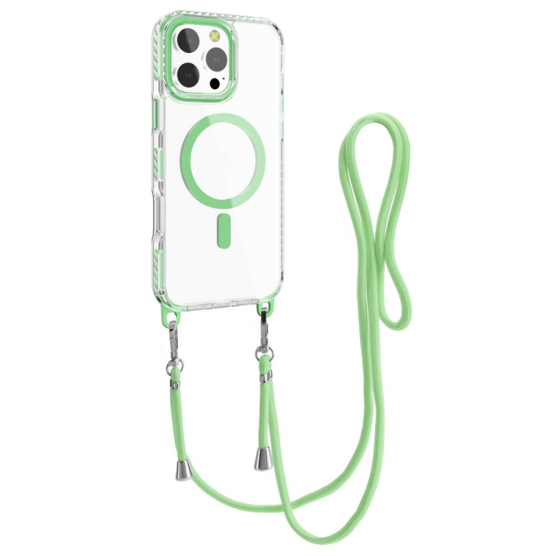 Funda transparente con cable MagSafe iPhone 15 Pro