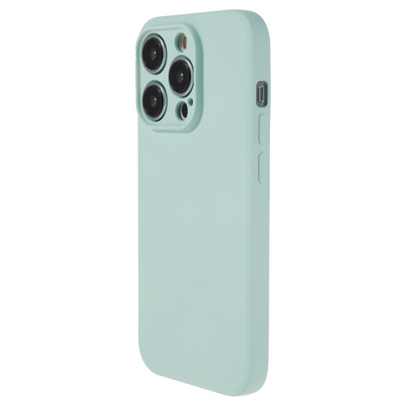 Funda de superficie engomada para iPhone 15 Pro,