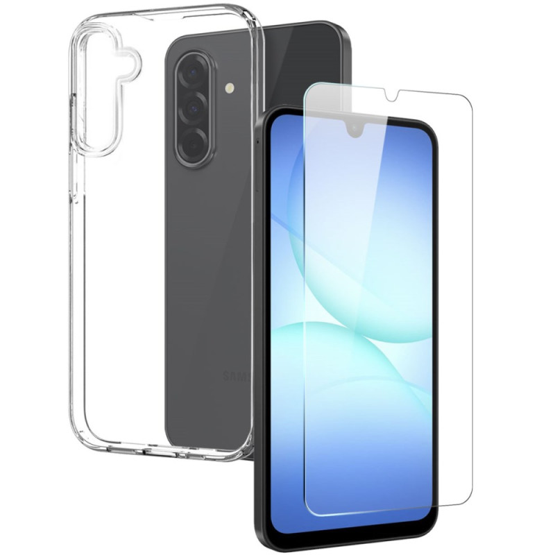 Samsung Galaxy A17 4G / 5G Funda transparente con protector de lente