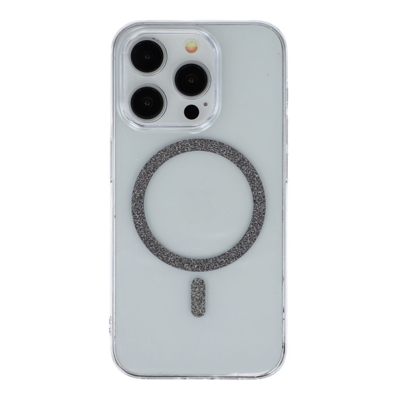 Funda MagSafe Glitter Ring para iPhone 15 Pro Max