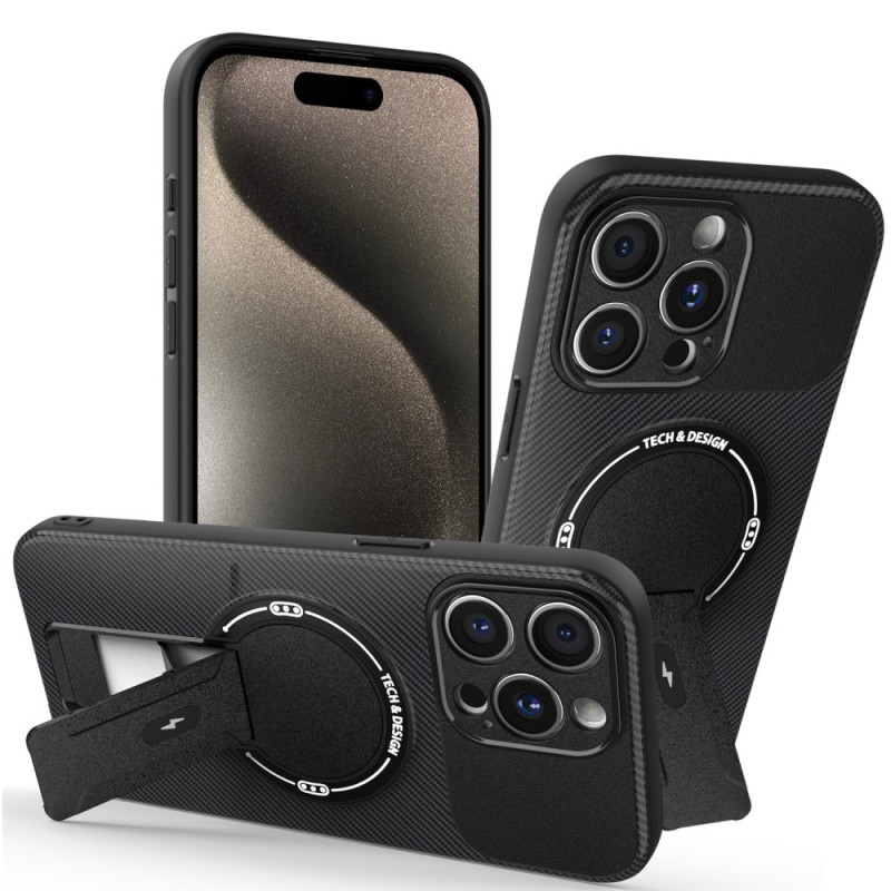Funda híbrida con soporte para iPhone 15 Pro Max