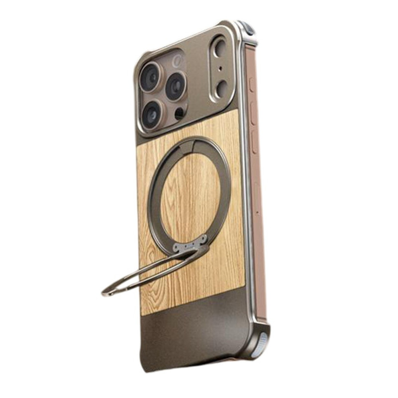 Funda Premium iPhone 15 Pro Max MagSafe Efecto Madera