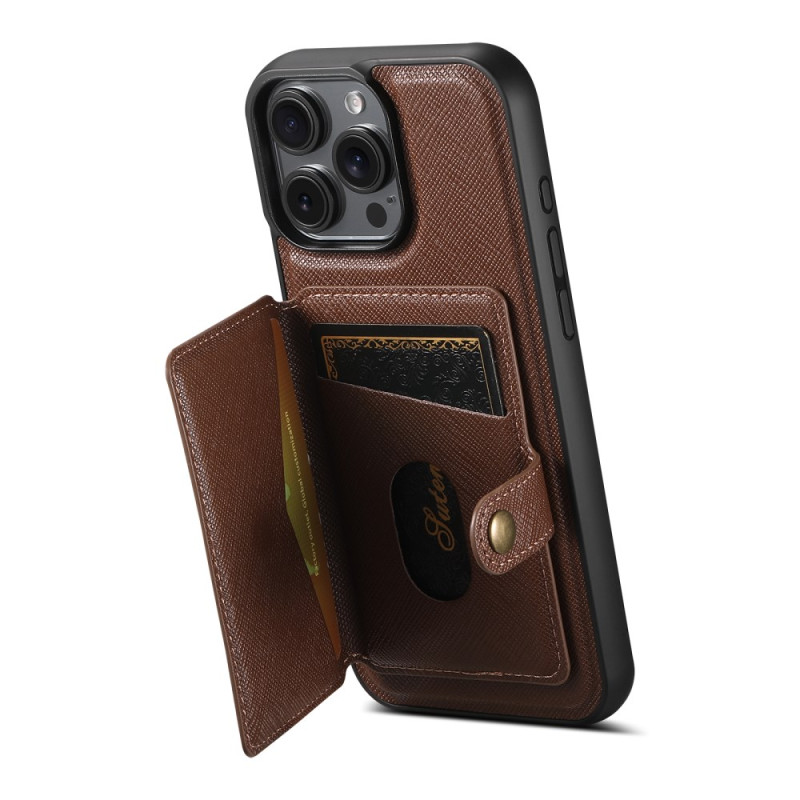 Funda iPhone 15 Pro Max Magsafe Premium Funda desmontable para tarjeta