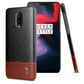 OnePlus 6T Funda IMAK Ruiyi Series Efecto Cuero