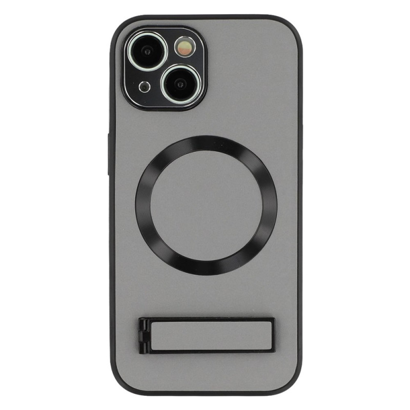 Funda MagSafe para iPhone 14 con soporte integrado efecto piel