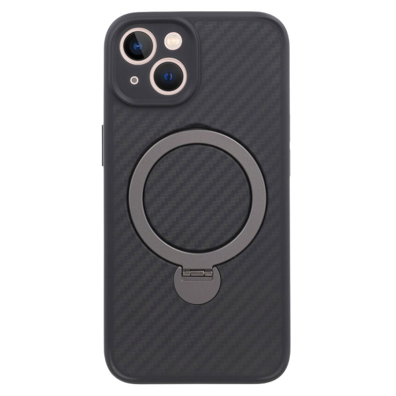Funda MagSafe para iPhone 14 con textura de fibra de carbono