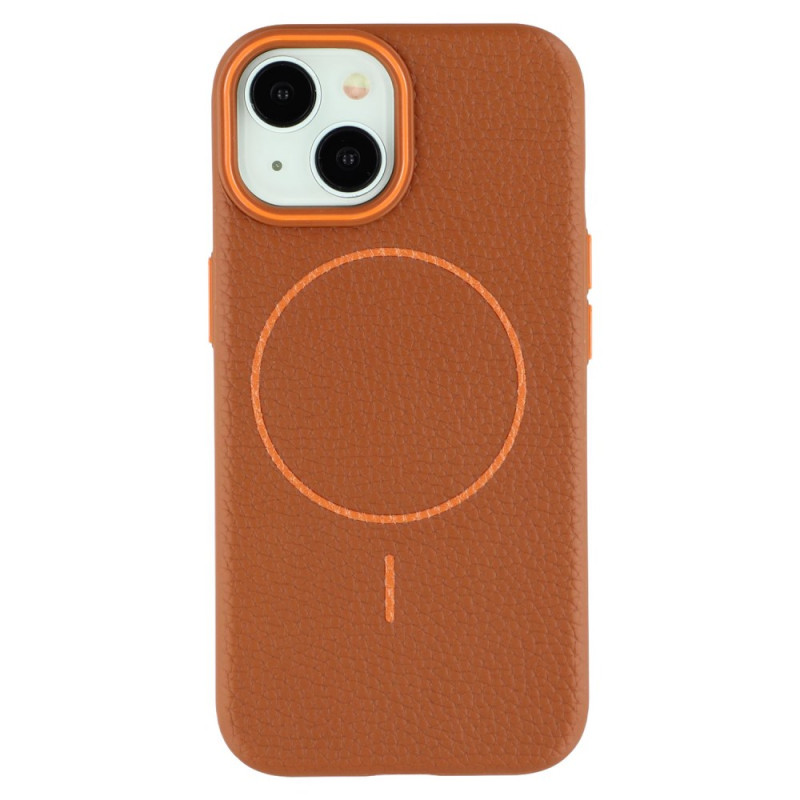 Funda iPhone 14 MagSafe Lychee Texture
