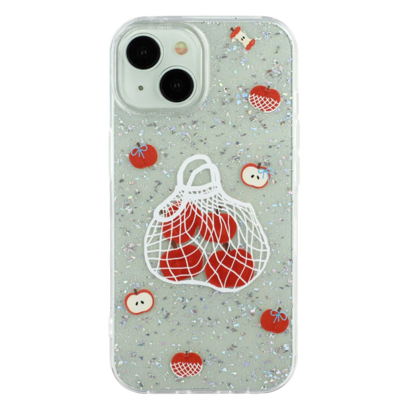Funda iPhone 14 Sparkling pattern