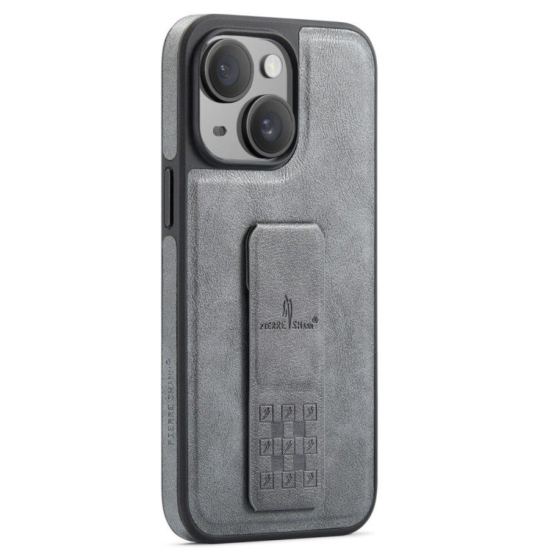 Funda iPhone 14 efecto piel con soporte