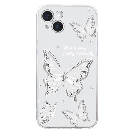 Funda iPhone 14 Plata...