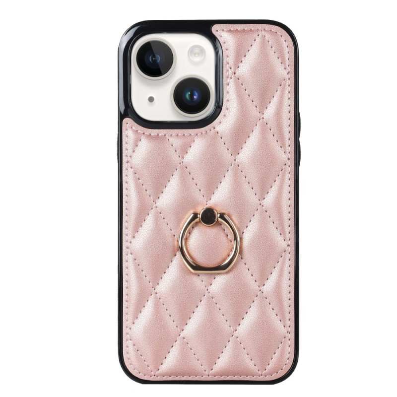 Funda acolchada para iPhone 14 con anillo de soporte