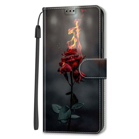 Funda iPhone 14 Rose de Feu