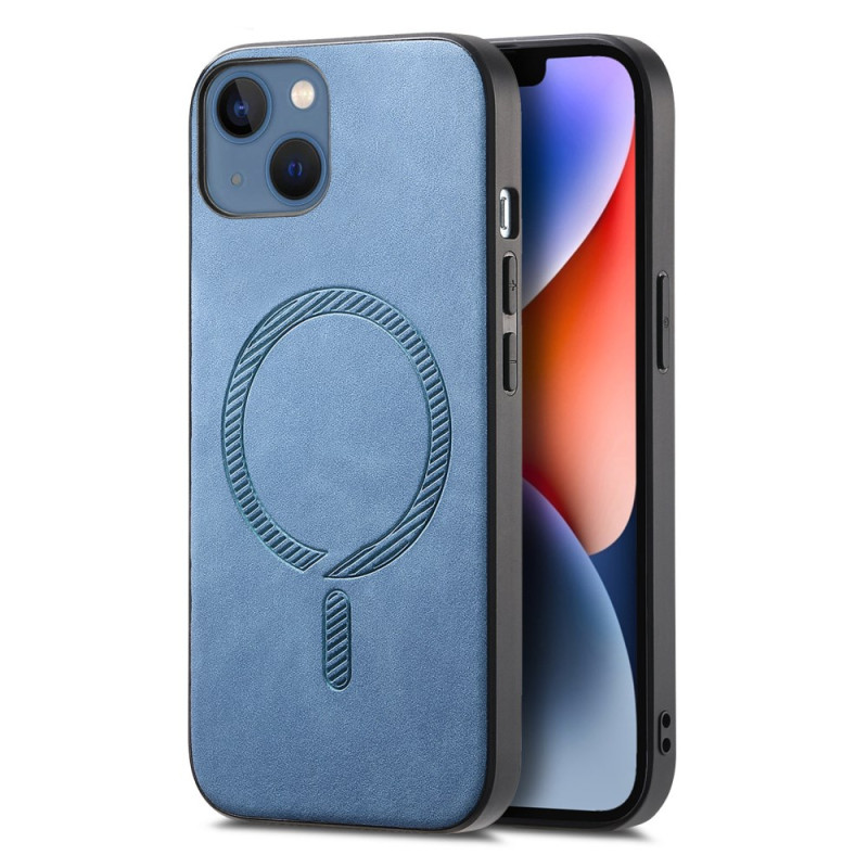 Funda MagSafe efecto piel para iPhone 14 Plus