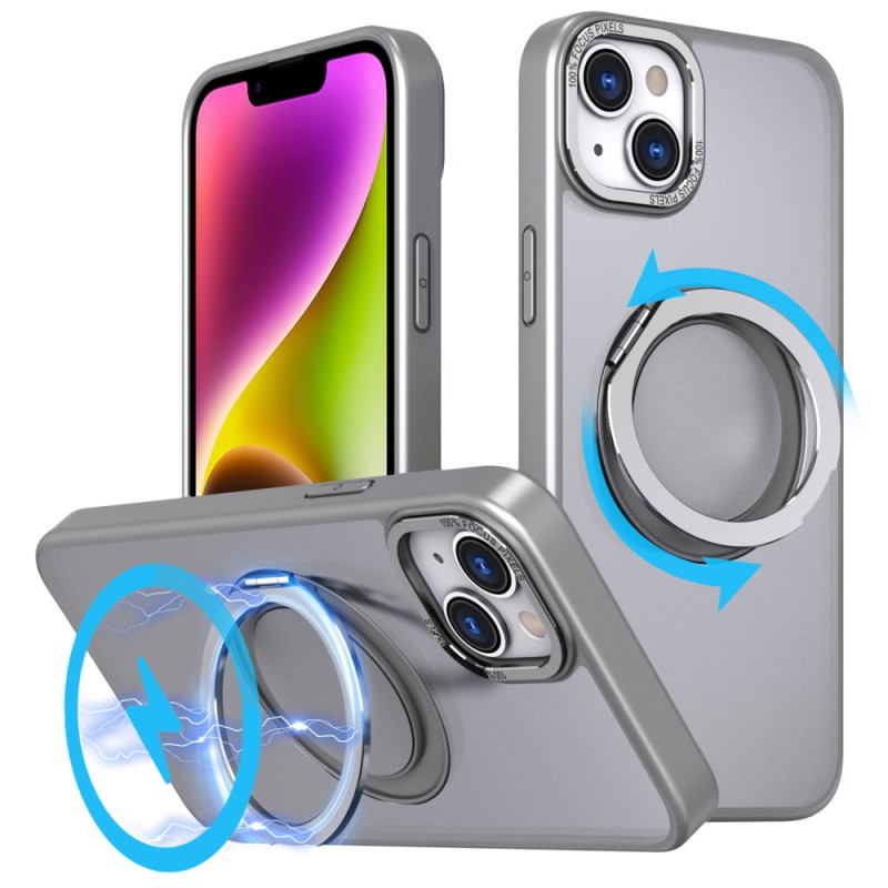 Funda MagSafe para iPhone 14 Plus con soporte giratorio de 360