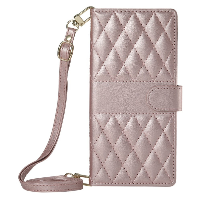 Poco M7 4G Funda acolchada con colgante y bandolera