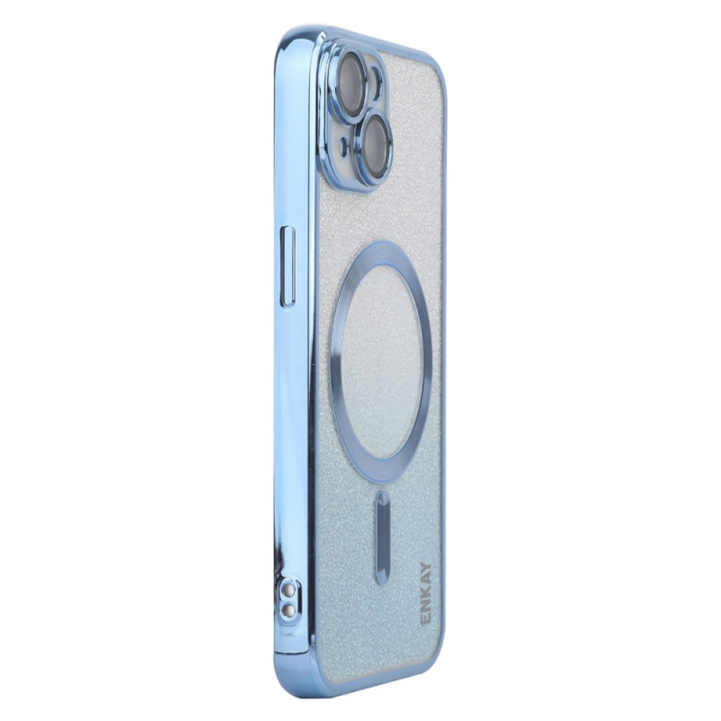 Funda iPhone 14 MagSafe Bordes Efecto Metal