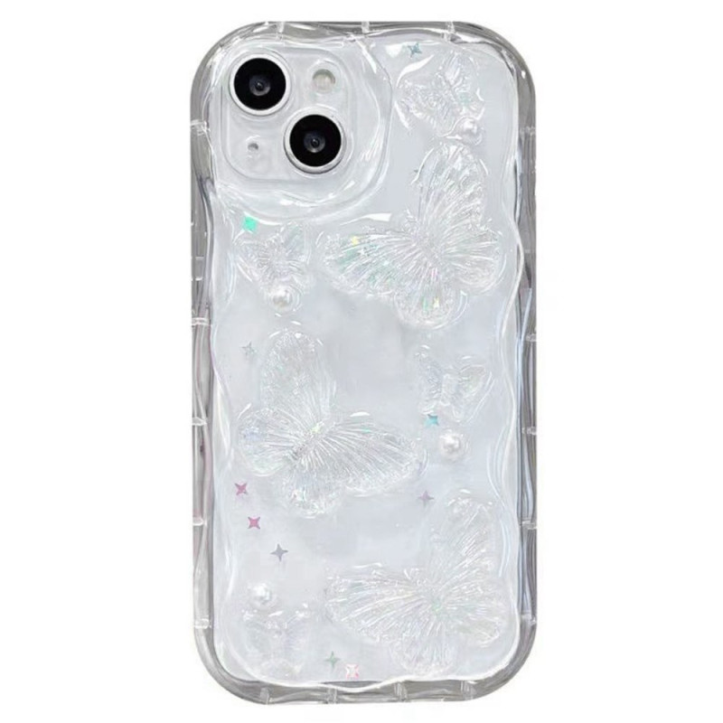 Funda iPhone 14 Pearl Butterfly Design