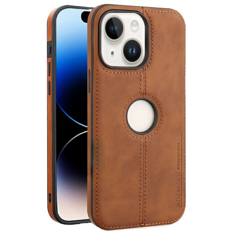 Funda iPhone 14 efecto piel Logo Aparente