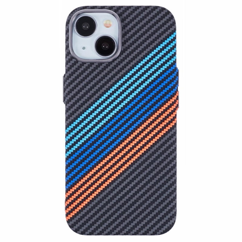 Funda iPhone 14 MagSafe MagSafe Carbon Fiber Pattern