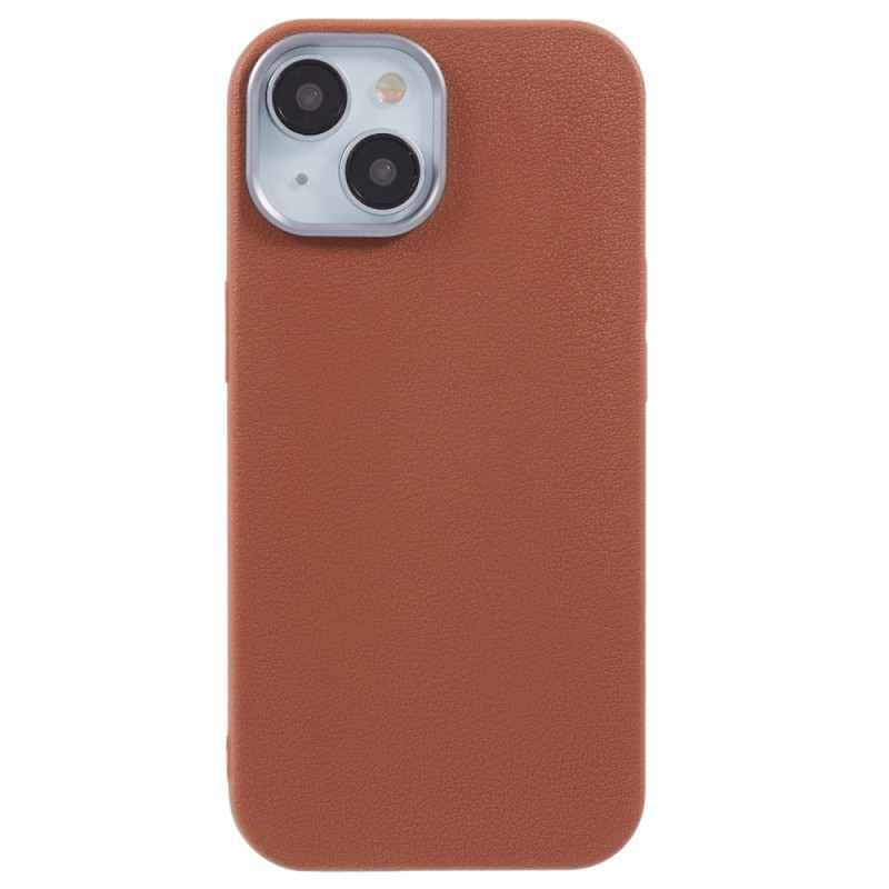 Funda de polipiel con textura para iPhone 14