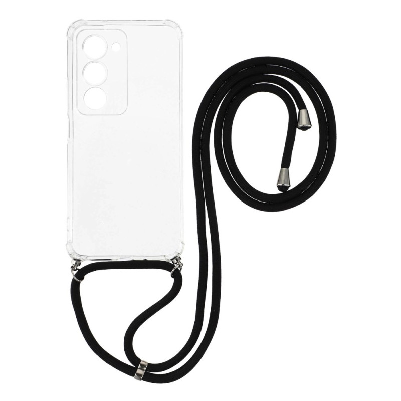 Xiaomi Redmi 15 4G / 5G Funda transparente con cordón