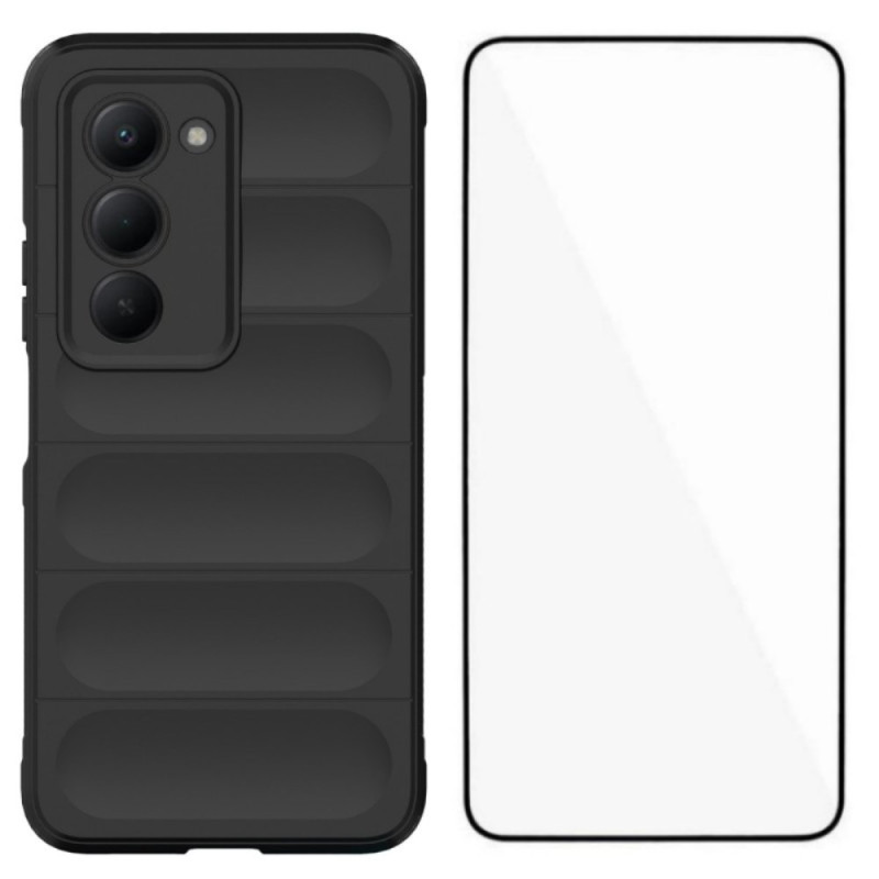 Xiaomi Redmi 15 4G / 5G Funda antideslizante con protector de pantalla