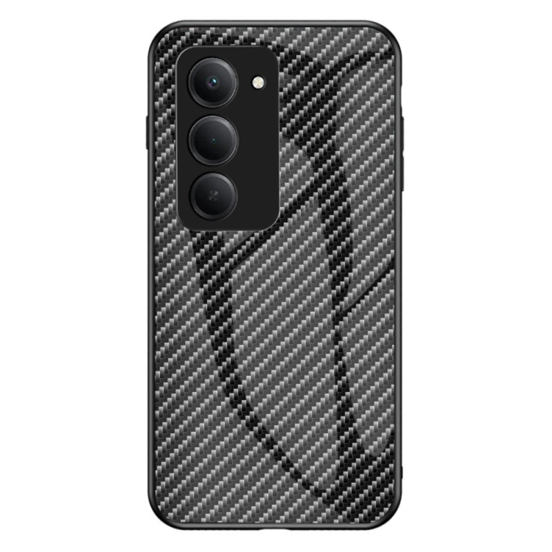 Xiaomi Redmi 15 4G Cristal templado Funda de fibra de carbono