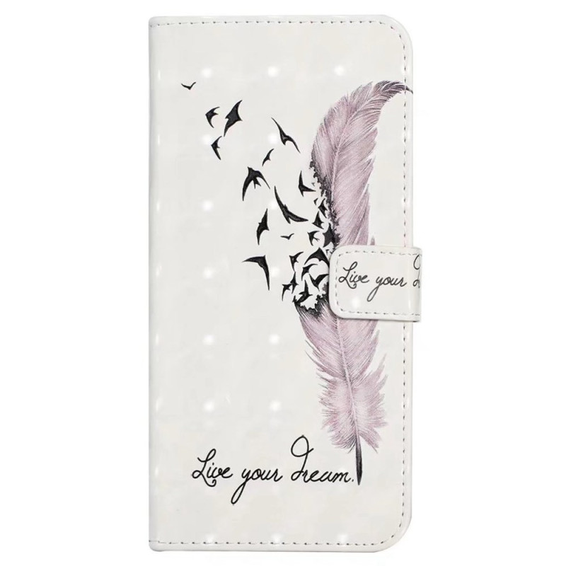 Xiaomi Redmi 15 4G Funda Feather Pink 3D