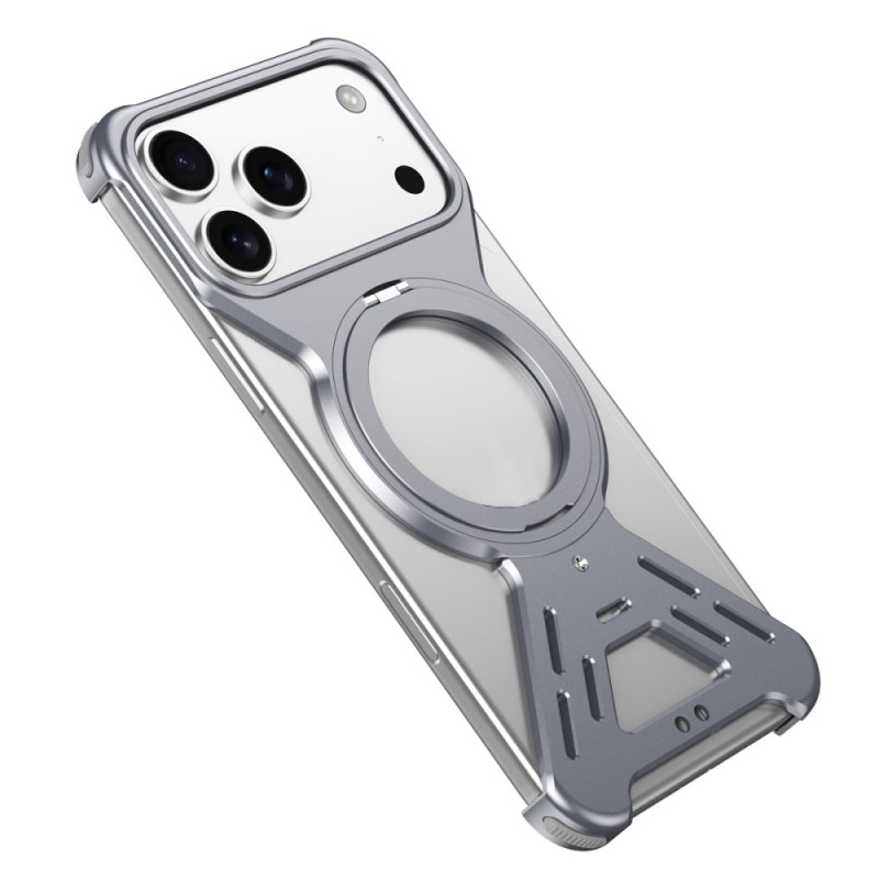 Funda MagSafe Bumper para iPhone 17 Pro con soporte giratorio