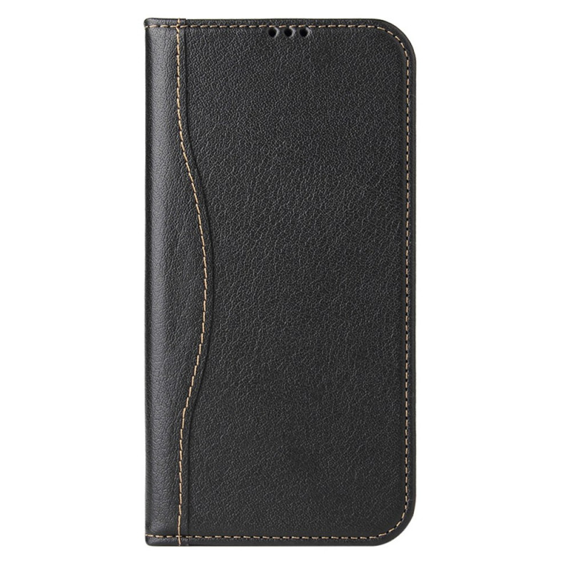 Funda Flip Cover iPhone 17 Pro Premium Leather Design