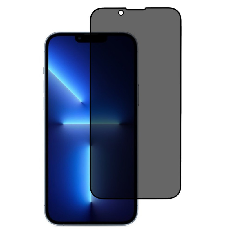 Anti-Spion Protección de cristal templado
 para la pantalla del iPhone 13 Pro Max