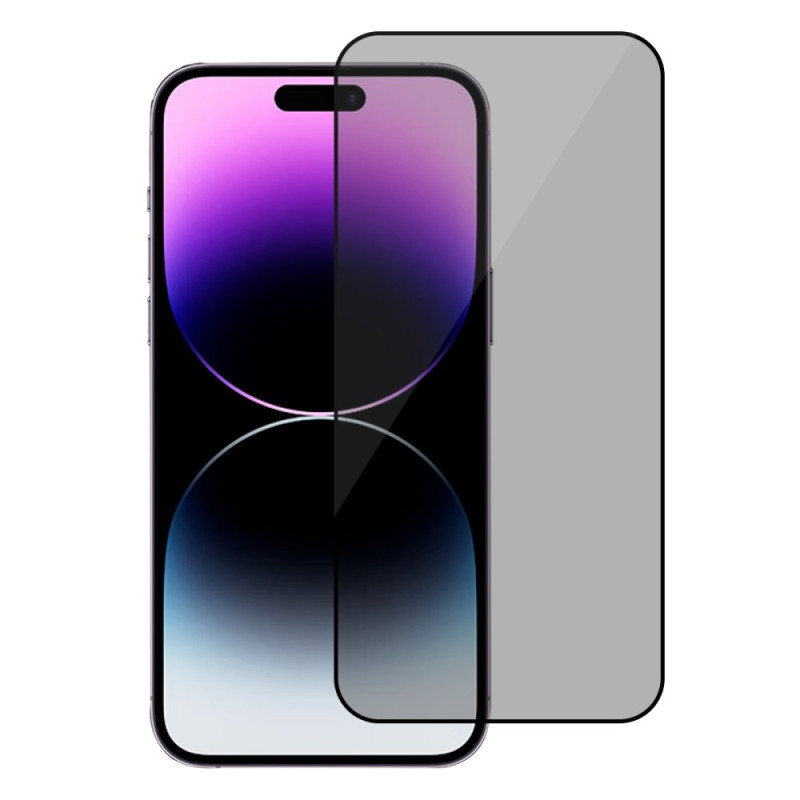 Protección de cristal templado antispam para la pantalla del iPhone 14 Pro
