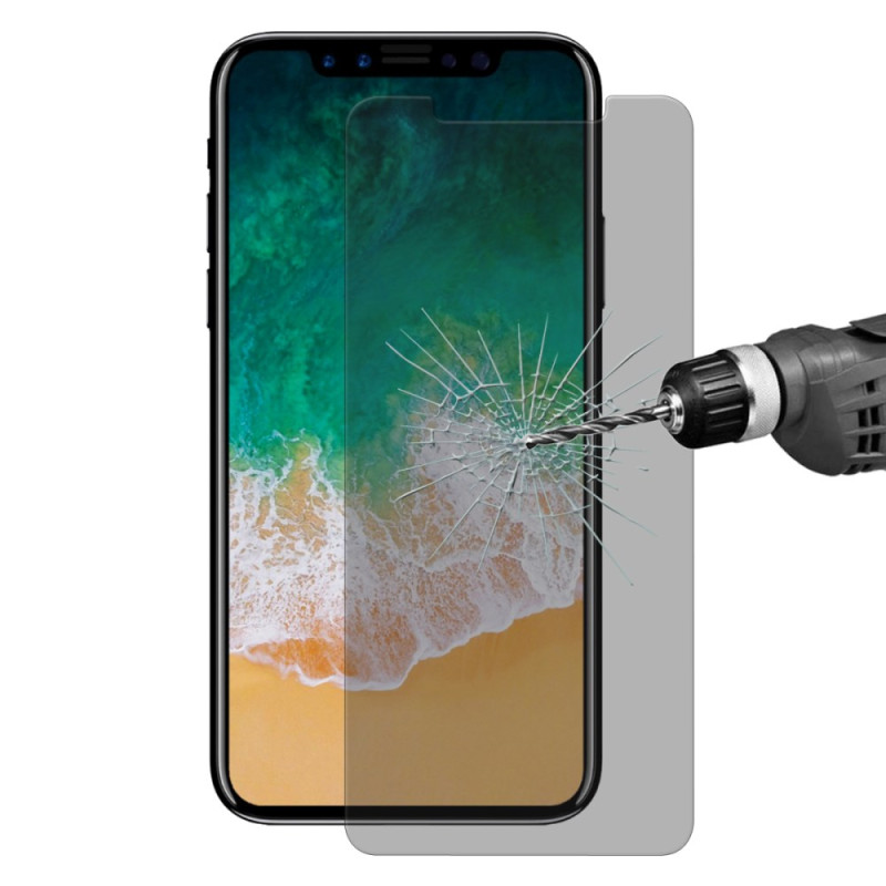 Protection en Verre Trempé Anti-Espion pour Écran iPhone 11 Pro /  XS et X